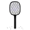 Night Cat Elektrische Vliegen Insecten 3000V Oplaadbare Zapper Moordenaar Racket Mug Swatter Killer USB C Oplaadbaar