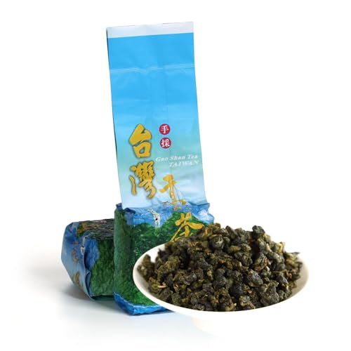 GOARTEA Taiwan Dong Ding Grüner Oolong Tee 250g / 8.8oz Premium Grade Tung Ting Green Oolong Tea Dongding Oolong Tea High Mountain Oolongtee