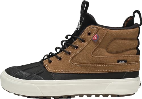 Vans Zapatillas Sk8-Hi MTE-2 unisex para adultos, Negro/Caqui, 9.5 Women/8 Men