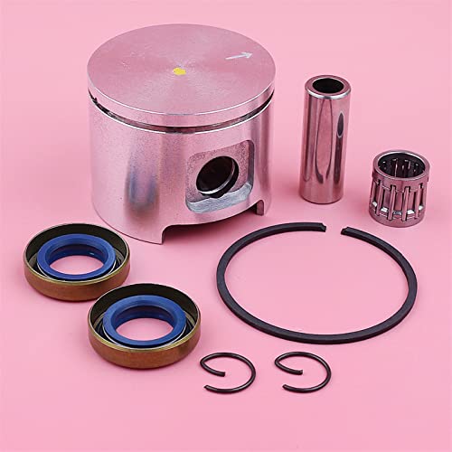 SEEDDFF 48 mm Kolbenringstift Sicherungsring-Kit passend for Husqvarna 61 Jonsered 630 Nadellager Öldichtung Benzin… – Bild 6