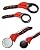 EADAS-ELBOW 2pcs Strap Wrench,(Handle Length) 8in+6in Strap Wrench Plumbing,(Belt Length) 22.8in+19.3in Rubber Strap Wrench, Water Filter Wrench, Oil Filter Wrench, Pipe Wrench for Plumbers