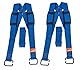 SafeCore - Tragegurte Umzug 2 Personen Belastung bis 500 kg, Spannweite von 3,5 m - Professionelle Möbel und Haushaltsgeräte Tragegurte für Umzug und Transport, Möbelheber, Lifting Straps