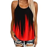 Sommer Sexy Tops Casual Weste Shirt Cropshirt Tops für Damen Kurzarm Schulterfrei Top Neckholder Shirt Tank Bluse Shirts Leibchen Camisole Tank Top Damen Oberteil Sommer Strandtunika Boho Bluse
