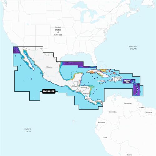 Part Synergy Replacement for Marine Cartography Central America-Caribbean Inland/Coastal Marine Charts