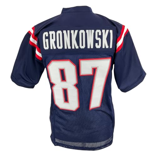 Amazon.com : Rob Gronkowski Jersey Blue New England | Unisex Adult