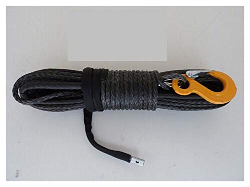 BAFEIYA 12strand 8mm * 30m Cuerda de cabrestante, Cuerda sintética for Offroad
