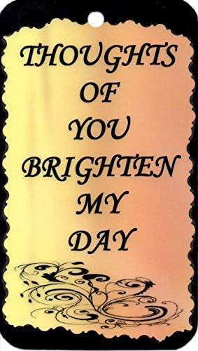 Set Of 2 Friendship 3 1/2" x 6" Kitchen Decor Signs/Plaques/Magnets Sayings 1112 Thoughts Of You Brighten 5104 Love Is Friendship Music Thank You Birthday Valentines Day House Warming Anytime Gifts image 5