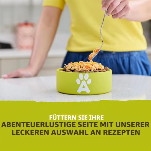 Applaws Premium Natural Nassfutter für Hunde, getreidefreies Huhn mit Gemüse in Sauce, Topping für Hunde 12 x 85g Packung