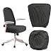 Produktbild Vordpe 2 StückBezüge Für Bürostühle, Sitzbezug Bürostuhl, Waschbarer Elastischer Sitzbezug, Gaming Stuhl Bezug, Hocker Bezug, Computer Chair, Arbeitsstuhl, Bürodrehstuhl