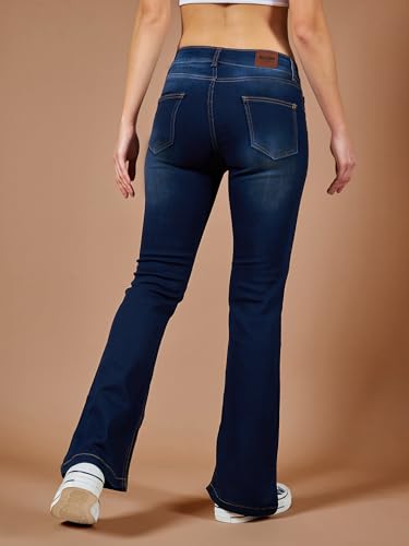 Image of Dolce Crudo High Rise Bootcut Jeans for Women