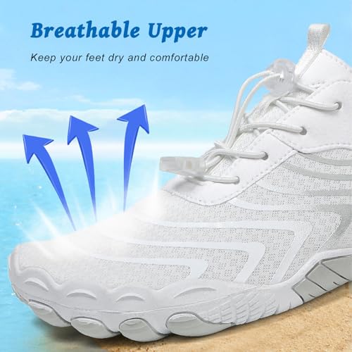 Image of Hike Barefoot Shoes Womens Mens, Pro Water Shoes Barefoot Hike Shoes, Wide Toe Box Non-Slip Breathable