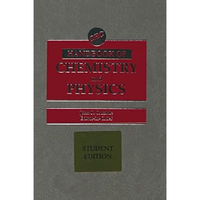 CRC Handbook of Chemistry and Physics, Student Edition