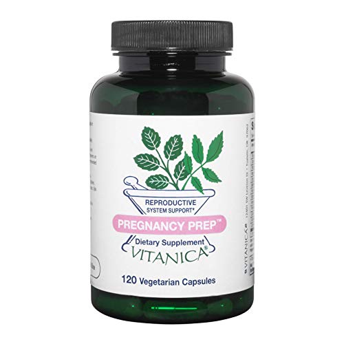 Vitanica Pregnancy Prep, Reproductive System Support, Vegan, 120 Capsules