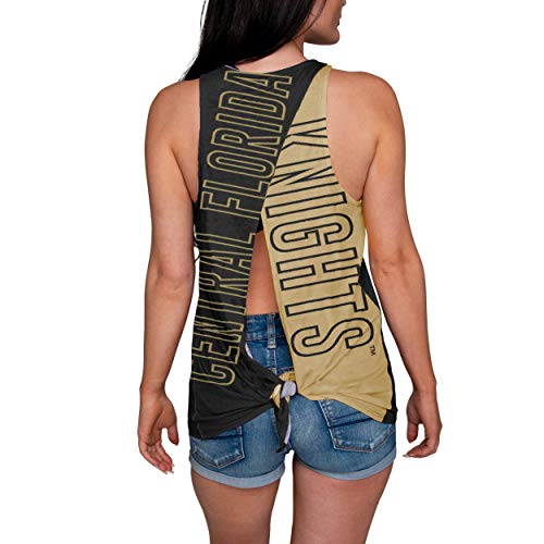 FOCO NCAA Central Florida Knights Womens Tie Breaker Tank Top Shirt, Team Color, Medium