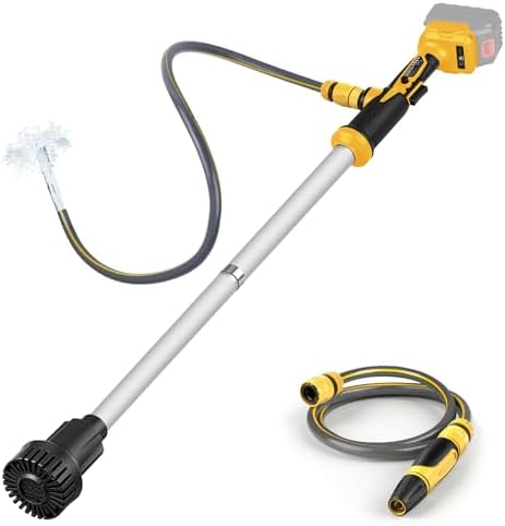 Cordless Stick Water Transfer Pump Compatible with Dewalt 20V Battery, 1000 GPH, Deep Well Submersible Pump with 3/4'' Outlet, Portable Sump Pump Stick Utility Pump for Pool, Garden, Pond (Tool Only)
