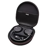 LTGEM Hard Case for Sony WH-CH720N / WH-CH520 / WHCH710N / WH-CH510 Noise Canceling Wireless Headphones - Travel Protective Carrying Case Bag(Black+Black)