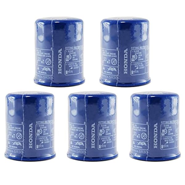 Honda 15400-plm-a01pe Filtro de aceite (5 unidades)