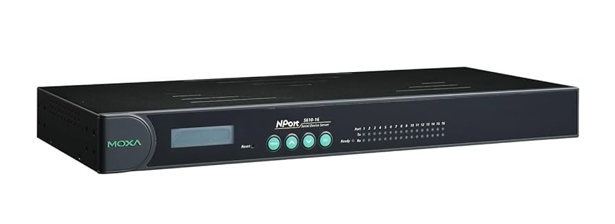 値下げ! MOXA 16ポート RS-232  NPort 5610-16 Moxa NPORT5610-16 - MoxaStore.com
