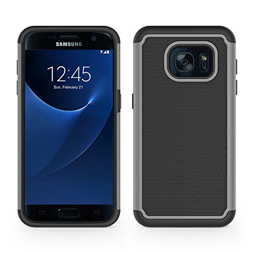 Galaxy S7 Case, Syoner [Shockproof] Defender Protective Phone Case Cover For Samsung Galaxy S7 (5.1", 2016) [Gray] #TOP2