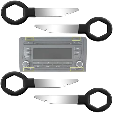 KS Tools Radio-Entriegelungswerkzeug 2-tlg - Spezialwerkzeug Für VW Autoradios