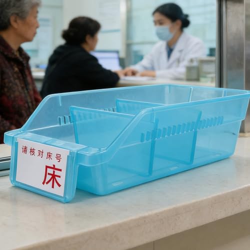 Bac de rangement pour pilules empilable pour optimiser le tri