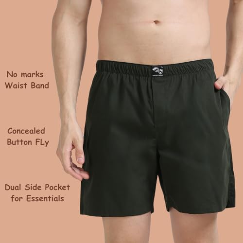 Image of Jack and Jini Cotton Shorts /Boxers for Men
