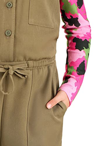 Disfraz de niña ejército rosa camuflado conjunto miniatura 4