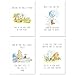 Winnie The Pooh Classic Art Prints - Set of 4 Wall Art Decor Photos Nursery Bedroom Playroom (5 inches x 7 inches)