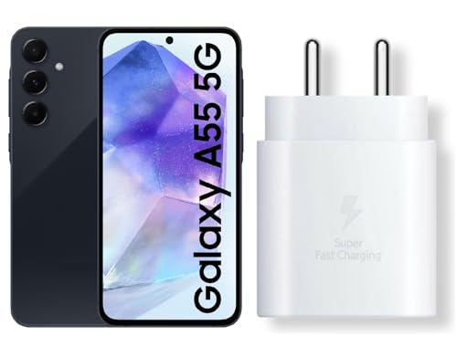 Image of 25W C-Type Super Fast Adapter Compatible with Samsung Galaxy A55 5g Super Fast Charger Adapter for S24 /S23 /S23 fe /S24 fe /S22 /S21 /21 fe /S20 /M14 5G /M05 /M15 /M53 5g /M33 /A16 5g /M35, White