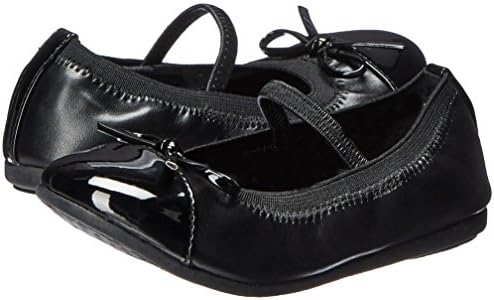 The Children's Place,baby-girls,Toddler Uniform Ballet Flats,and Toddler Ballet Flats,Black Bow,10 Toddler | Image 6