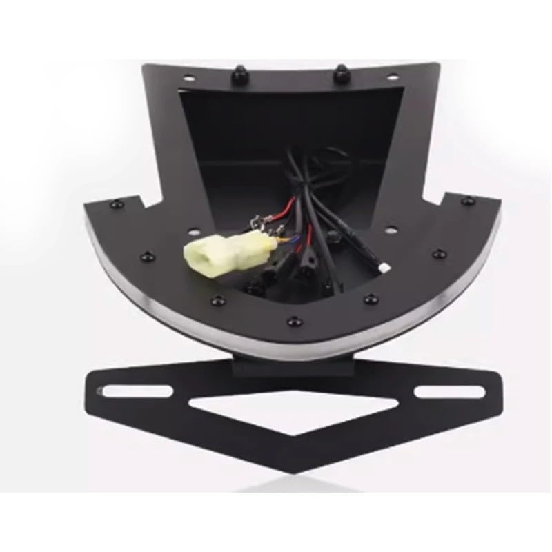 Support plaque d'immatriculation LED Ducati Monster avec feux stop et clignotants étanches