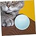 Cat Toy Spill Ball LED Lights Rechargeable 360° Rotating Ball Interactive Cat Toy