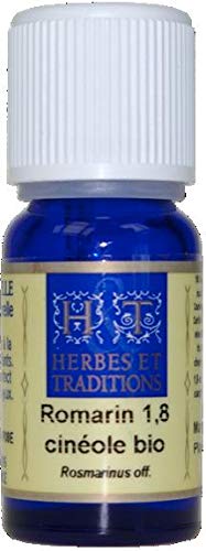 Herbes et Traditions Huile Essentielle Romarin 1,8 Cinéole Bio 10 ml Cover