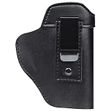 Gun Holsters, Genuine Leather Holster for Pistols, Universal Airsoft Right/Left, IWB/OWB 9mm Holster