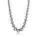18" Black Color 8mm to 16mm Shell Pearl Graduated Necklace