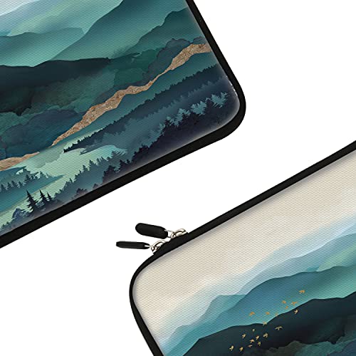 Lapac Nature Landscape Laptop Sleeve Bag 13.3 Inch, Water Repellent Neoprene Light Computer Skin Bag, Carrying Case Cover Bag Compatible With Macbook Pro 14 Inch, Macbook Air 13 Inch #TOP4