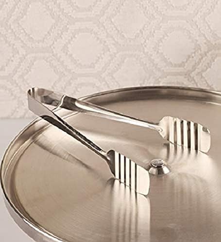LEGION Stainless Steel Cake Tong Chimta for Chapati, Paratha Tong, Salad Serving Food Tong (Pcak of 1) 2