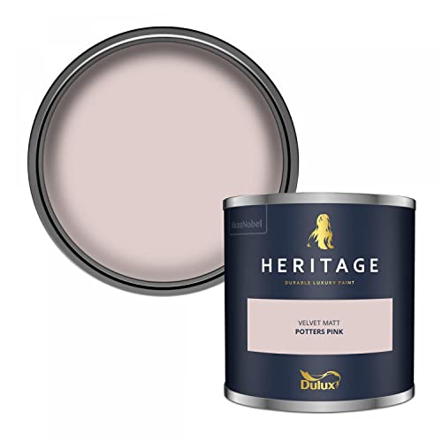 Dulux Trade Heritage Velvet Matt Emulsion Potters Pink - 1ltr