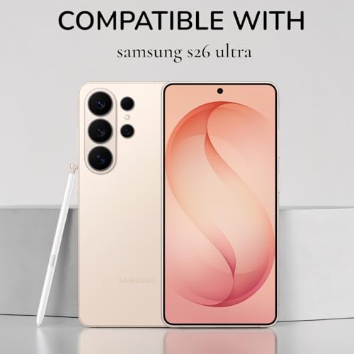 Image of Premium Tempered Glass for Samsung Galaxy S26 Ultra 5G | S-Pen Compatible | 9H Military Grade Hardness | Bubble-Free & Case Friendly HD Clear Screen Protector