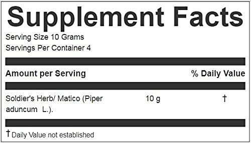 Té de Hierbas Matico en Hebras 100% Natural 40g miniatura 4