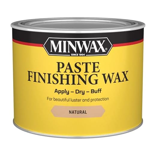 Minwax 785004444 Paste Finishing Wax, 1 lb, Natural