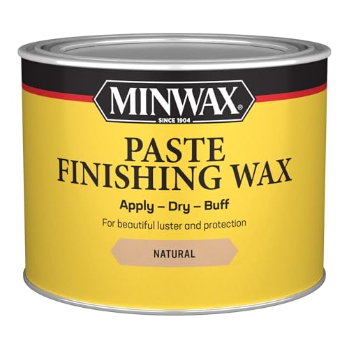 Minwax Paste Finishing Wax, 16 oz., Natural Finish