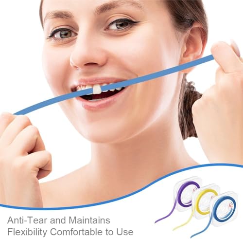 Image of Dental Polishing Strips Tooth File 2PCS 30μm 6m /Roll Dental Abrasive Strip for Teeth Sanding Grinding Deep Teeth Cleaning Tool Tooth Polish Abrasive Strip Oral Care
