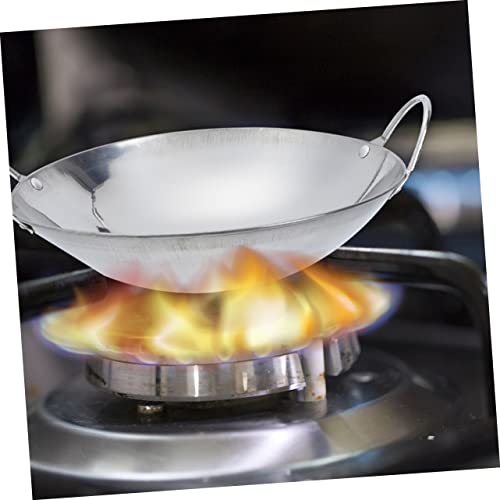 Set de 2 Woks de Acero Inoxidable con Doble Asa miniatura 6