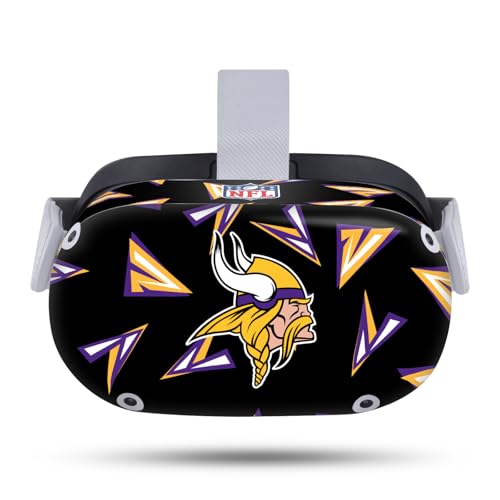 Autocollant Meta Quest 2 vinyle NFL Minnesota Vikings - Skin protection casque VR