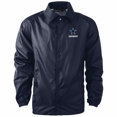 Image of Men's Royal Buffalo Bills Coaches Classic Raglan Full-Snap Windbreaker Jacket