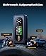YaberAuto Starthilfe Powerbank mit Kompressor, 150PSI 4500A Auto Starthilfe Powerbank, Auto Starthilfe für 9.0L Benzin und 8.0L Diesel, Starthilfe mit 500 Lumen Multifunktionsleuchte und LCD Display
