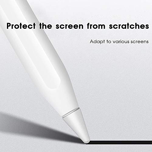 Ajcoflt 8 PCS Substituição de Silicone Caso Ponta Nib Capa Protetora Da Pele Compatível com Apple Pe
