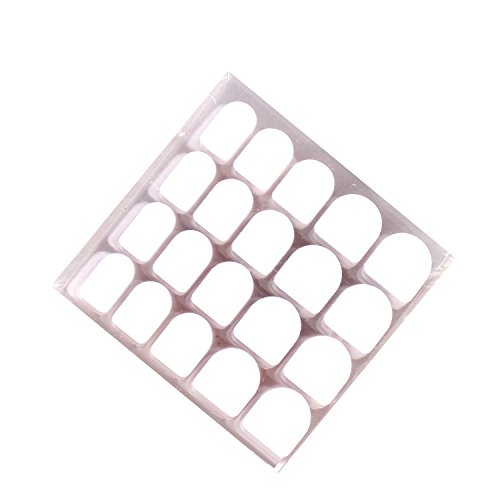 Enforten EFTBN0005100 10 Pack Total 200Pcs False Nail Art Patch False Nail Sticker cover