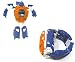 Produktbild Brigamo Transform Robot Kinderuhr Armbanduhr verwandelt Sich im Handumdrehen in einen Roboter (orange)